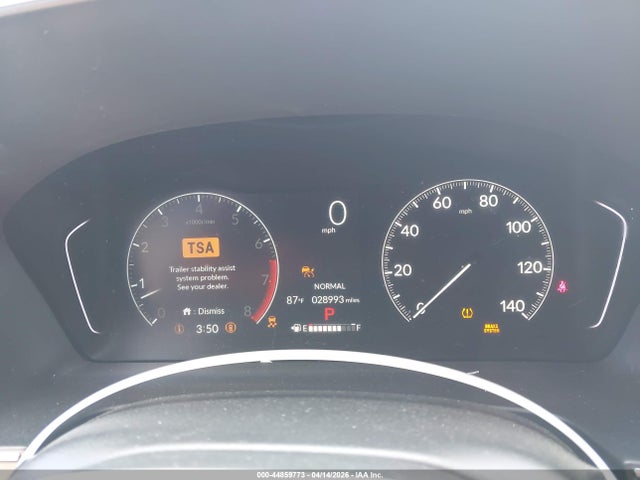 Aukcja sprzedaży 2025 Honda Pilot Ex-l, vin: 5FNYG1H43SB052920, numer aukcji: 44859773
