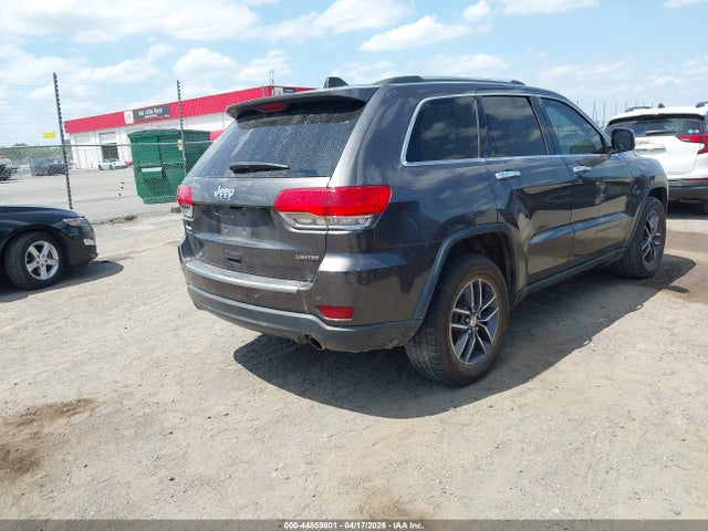 44859801 :رقم المزاد ، 1C4RJEBG5HC765338 vin ، 2017 Jeep Grand Cherokee Limited 4x2 مزاد بيع