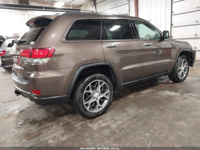 2020 Jeep Grand Cherokee Limited 4x4 მანქანა იყიდება აუქციონზე, vin: 1C4RJFBT9LC158371, აუქციონის ნომერი: 44859830