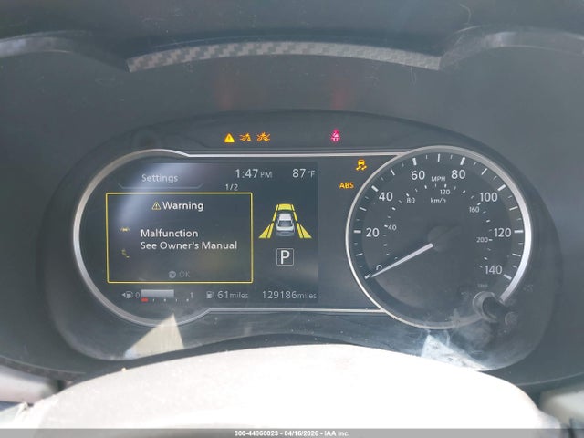 Aukcja sprzedaży 2020 Nissan Versa Sv Xtronic Cvt, vin: 3N1CN8EV1LL848819, numer aukcji: 44860023