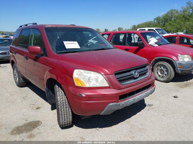 2003 Honda Pilot Ex-l მანქანა იყიდება აუქციონზე, vin: 2HKYF18543H582926, აუქციონის ნომერი: 44860033
