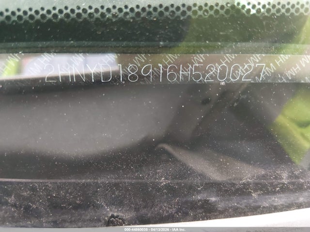 Aukcja sprzedaży 2006 Acura Mdx, vin: 2HNYD18916H520027, numer aukcji: 44860035