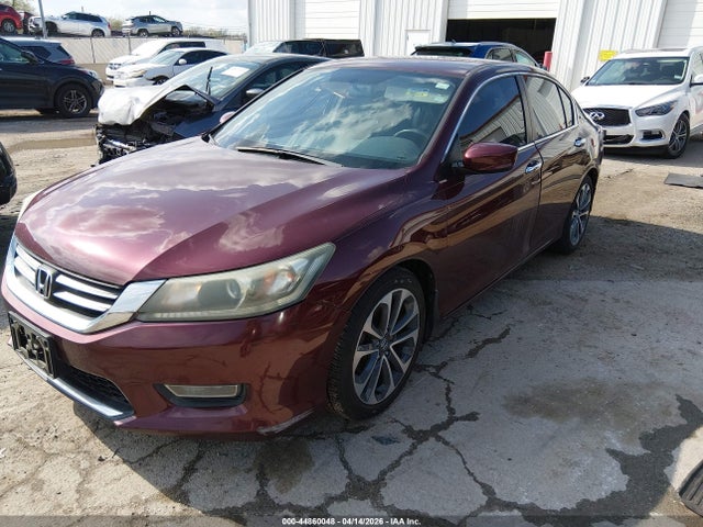 2013 Honda Accord Sport მანქანა იყიდება აუქციონზე, vin: 1HGCR2F58DA253201, აუქციონის ნომერი: 44860048