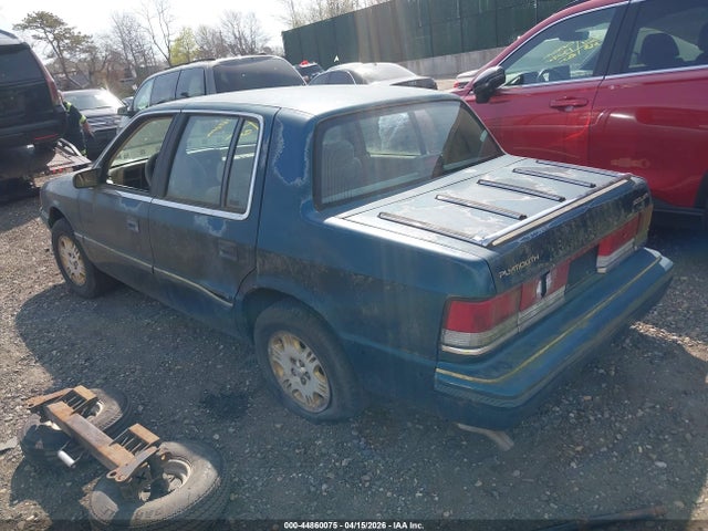 Продажа на аукционе авто 1993 Plymouth Acclaim, vin: 1P3XA46K1PF647185, номер лота: 44860075