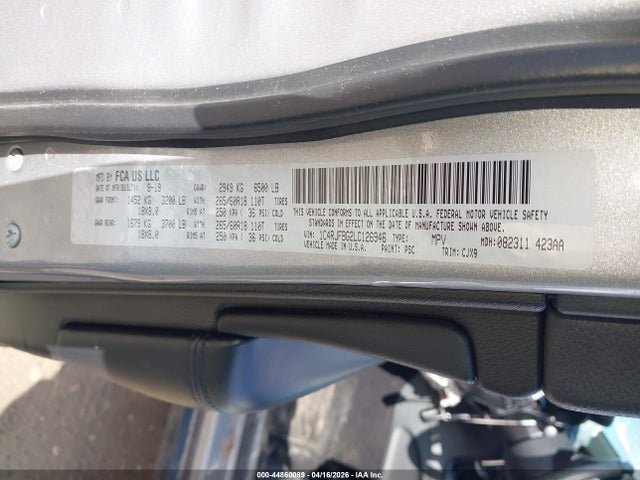 2020 Jeep Grand Cherokee Limited 4x4 მანქანა იყიდება აუქციონზე, vin: 1C4RJFBG2LC126946, აუქციონის ნომერი: 44860089
