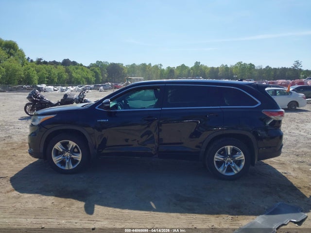 Продажа на аукционе авто 2015 Toyota Highlander Hybrid Limited, vin: 5TDDCRFH2FS010464, номер лота: 44860098