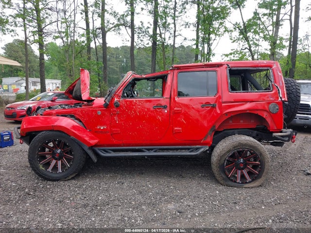 44860124 :رقم المزاد ، 1C4BJWEG1HL684761 vin ، 2017 Jeep Wrangler Unlimited Sahara 4x4 مزاد بيع