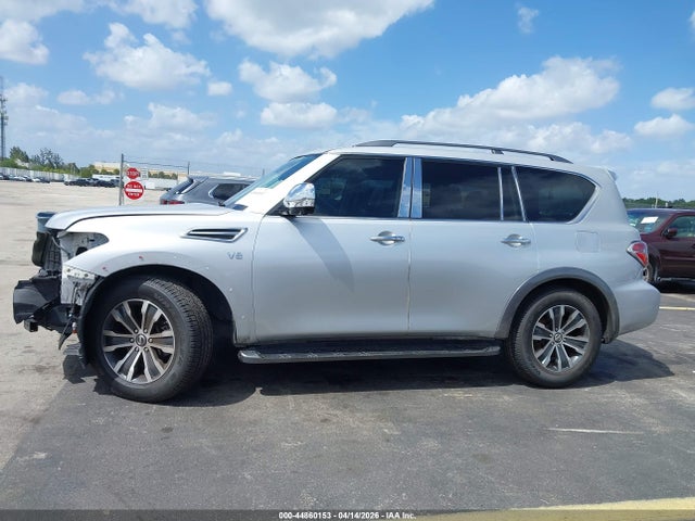 2020 Nissan Armada Sl 2wd მანქანა იყიდება აუქციონზე, vin: JN8AY2ND2LX015443, აუქციონის ნომერი: 44860153