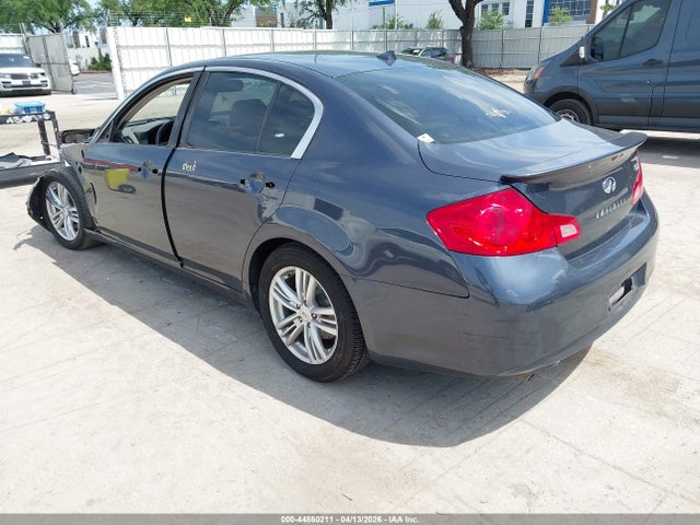 44860211 :رقم المزاد ، JN1DV6APXBM600931 vin ، 2011 Infiniti G25 Journey مزاد بيع