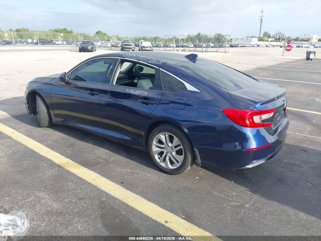 2019 Honda Accord Lx მანქანა იყიდება აუქციონზე, vin: 1HGCV1F19KA052083, აუქციონის ნომერი: 44860226