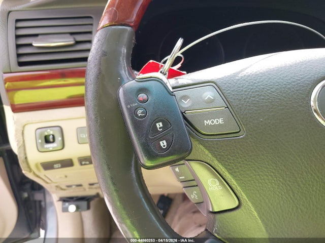 44860253 :رقم المزاد ، JTHBL46F275004212 vin ، 2007 Lexus Ls 460 مزاد بيع