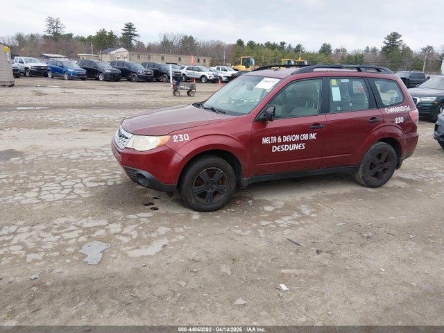 2011 Subaru Forester 2.5x მანქანა იყიდება აუქციონზე, vin: JF2SHABCXBH772400, აუქციონის ნომერი: 44860292