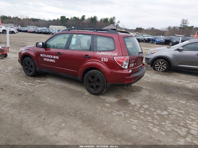 2011 Subaru Forester 2.5x მანქანა იყიდება აუქციონზე, vin: JF2SHABCXBH772400, აუქციონის ნომერი: 44860292