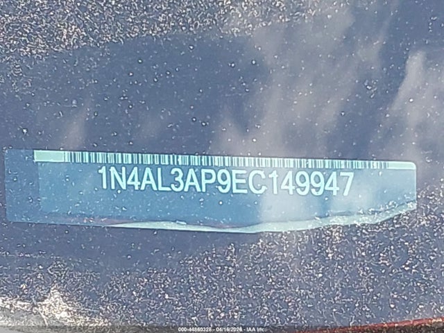 Nissan Altima 2.5 S 2014 1N4AL3AP9EC149947 Image 9