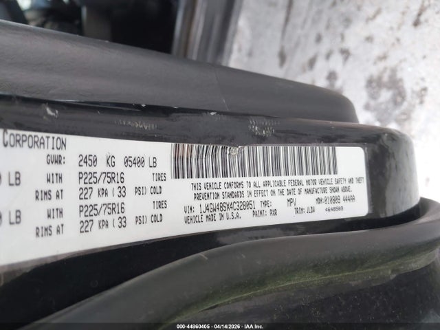 Продаж на аукціоні авто 2004 Jeep Grand Cherokee Laredo, vin: 1J4GW48SX4C328051, номер лоту: 44860405