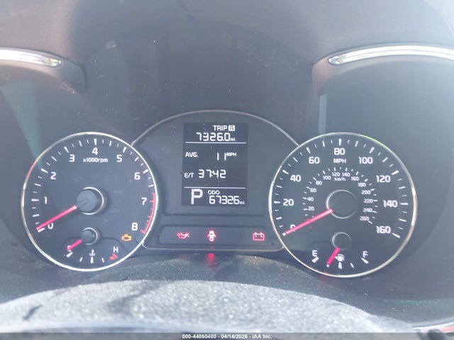 2016 Kia Forte Lx მანქანა იყიდება აუქციონზე, vin: KNAFX4A68G5593813, აუქციონის ნომერი: 44860480