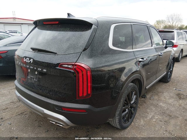 2022 Kia Telluride Sx მანქანა იყიდება აუქციონზე, vin: 5XYP54HC9NG224388, აუქციონის ნომერი: 44860521