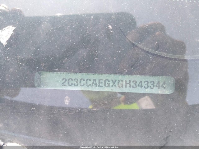 Продажа на аукционе авто 2016 Chrysler 300c, vin: 2C3CCAEGXGH343344, номер лота: 44860535
