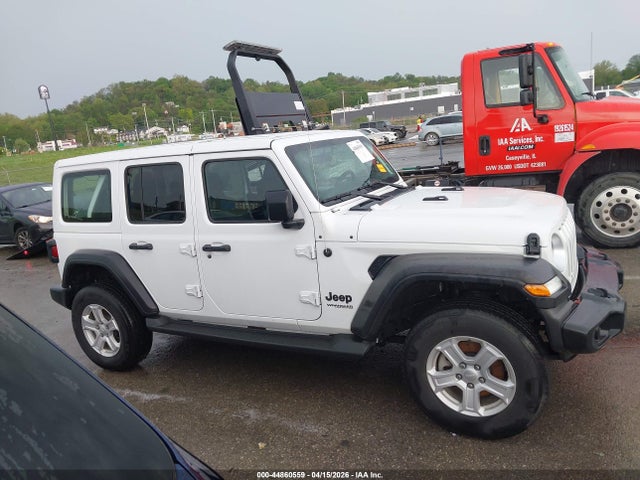 2022 Jeep Wrangler Unlimited Sport S 4x4 მანქანა იყიდება აუქციონზე, vin: 1C4HJXDN9NW172336, აუქციონის ნომერი: 44860559