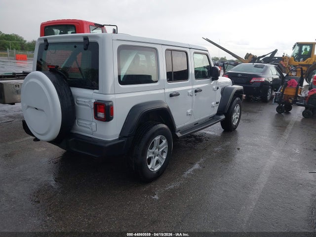 2022 Jeep Wrangler Unlimited Sport S 4x4 მანქანა იყიდება აუქციონზე, vin: 1C4HJXDN9NW172336, აუქციონის ნომერი: 44860559