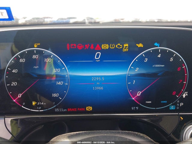 2025 Mercedes-benz E 450 4matic მანქანა იყიდება აუქციონზე, vin: W1KLH6FB8SA114624, აუქციონის ნომერი: 44860582