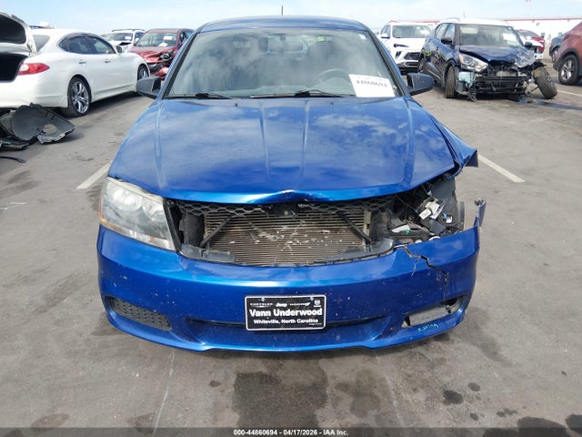 Продажа на аукционе авто 2014 Dodge Avenger Se, vin: 1C3CDZAB2EN222818, номер лота: 44860694