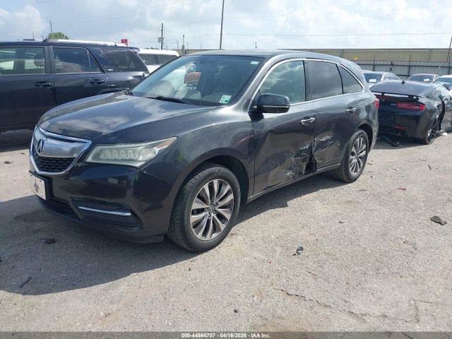 2015 Acura Mdx Technology Package მანქანა იყიდება აუქციონზე, vin: 5FRYD3H45FB003632, აუქციონის ნომერი: 44860707