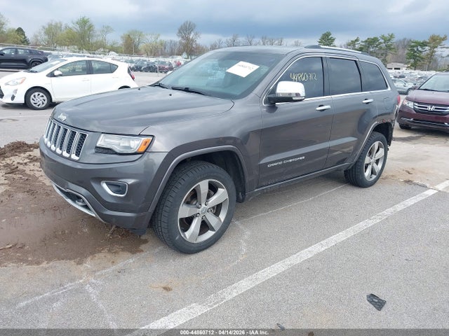 44860712 :رقم المزاد ، 1C4RJFCG7EC214019 vin ، 2014 Jeep Grand Cherokee Overland مزاد بيع