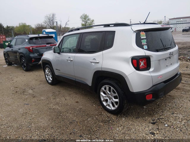 2016 Jeep Renegade Latitude მანქანა იყიდება აუქციონზე, vin: ZACCJABT4GPE39018, აუქციონის ნომერი: 44860724