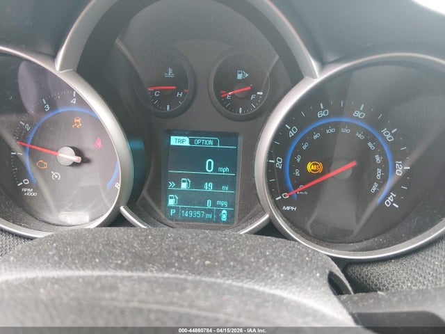 Aukcja sprzedaży 2016 Chevrolet Cruze Limited 1lt Auto, vin: 1G1PE5SB4G7154975, numer aukcji: 44860784