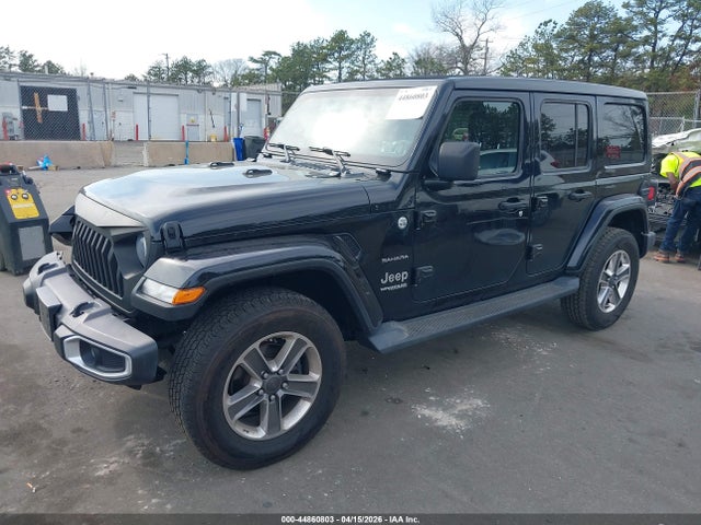 44860803 :رقم المزاد ، 1C4HJXEG8MW603800 vin ، 2021 Jeep Wrangler Unlimited Sahara 4x4 مزاد بيع