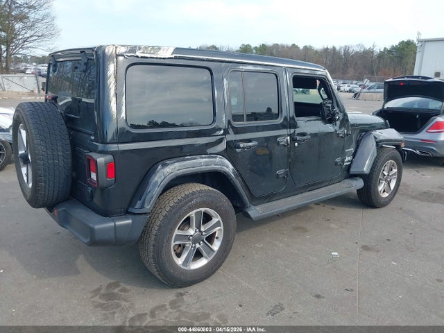 44860803 :رقم المزاد ، 1C4HJXEG8MW603800 vin ، 2021 Jeep Wrangler Unlimited Sahara 4x4 مزاد بيع