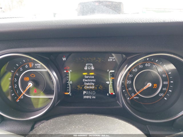 44860803 :رقم المزاد ، 1C4HJXEG8MW603800 vin ، 2021 Jeep Wrangler Unlimited Sahara 4x4 مزاد بيع