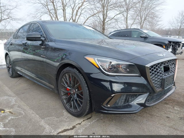 2020 Genesis G80 3.3t Sport Awd მანქანა იყიდება აუქციონზე, vin: KMTFN4JB1LU331753, აუქციონის ნომერი: 44860841
