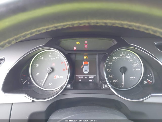 2012 Audi S5 3.0 Premium Plus მანქანა იყიდება აუქციონზე, vin: WAUVGAFH9CN009160, აუქციონის ნომერი: 44860904