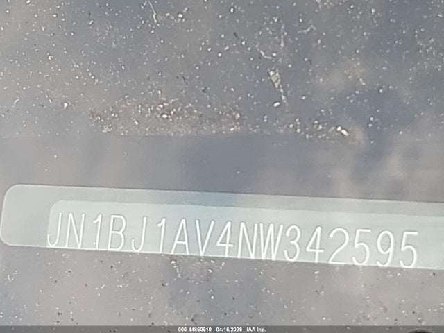 Aukcja sprzedaży 2022 Nissan Rogue Sport S Fwd Xtronic Cvt, vin: JN1BJ1AV4NW342595, numer aukcji: 44860919
