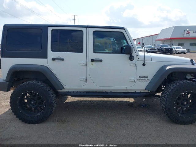 Продажа на аукционе авто 2016 Jeep Wrangler Unlimited Sport, vin: 1C4HJWDG3GL346224, номер лота: 44860944