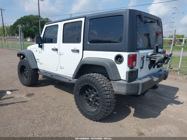 Продажа на аукционе авто 2016 Jeep Wrangler Unlimited Sport, vin: 1C4HJWDG3GL346224, номер лота: 44860944
