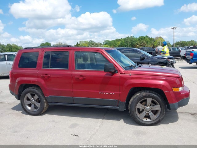 Продаж на аукціоні авто 2014 Jeep Patriot High Altitude, vin: 1C4NJPFAXED679366, номер лоту: 44860945