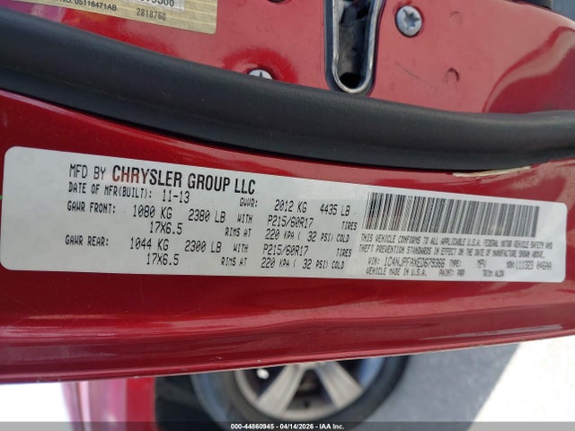 Продаж на аукціоні авто 2014 Jeep Patriot High Altitude, vin: 1C4NJPFAXED679366, номер лоту: 44860945