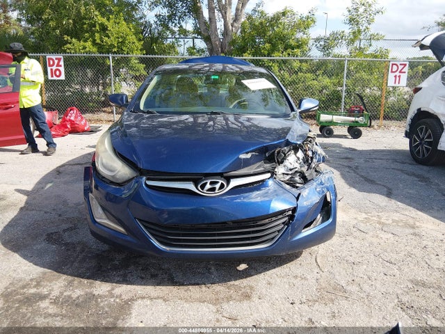 44860955 :رقم المزاد ، 5NPDH4AE8GH672302 vin ، 2016 Hyundai Elantra Value Edition مزاد بيع