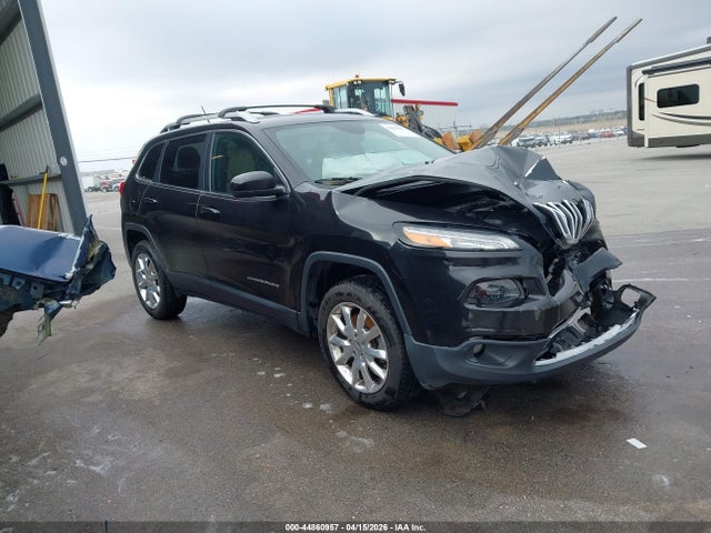2015 Jeep Cherokee Limited მანქანა იყიდება აუქციონზე, vin: 1C4PJMDB7FW739760, აუქციონის ნომერი: 44860957
