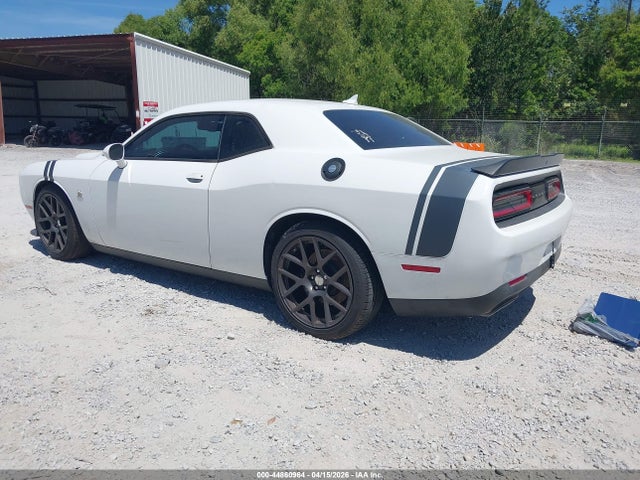 2016 Dodge Challenger R/t Scat Pack მანქანა იყიდება აუქციონზე, vin: 2C3CDZFJXGH299755, აუქციონის ნომერი: 44860964