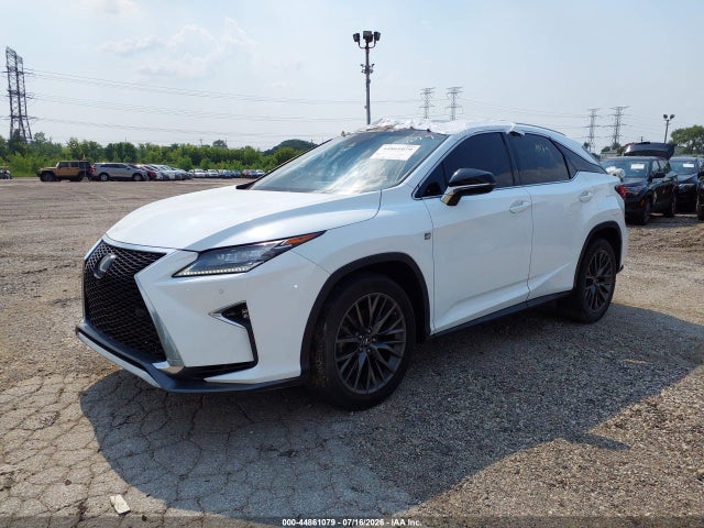 Aukcja sprzedaży 2016 Lexus Rx 350 F Sport, vin: 2T2BZMCA6GC046597, numer aukcji: 44861079