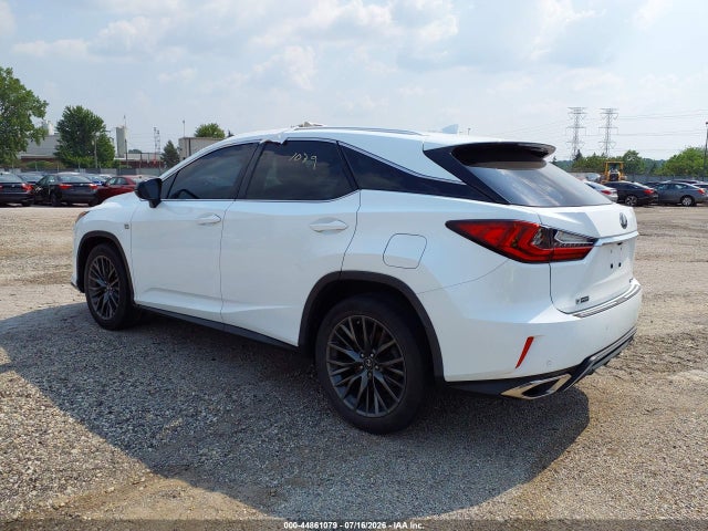 Aukcja sprzedaży 2016 Lexus Rx 350 F Sport, vin: 2T2BZMCA6GC046597, numer aukcji: 44861079