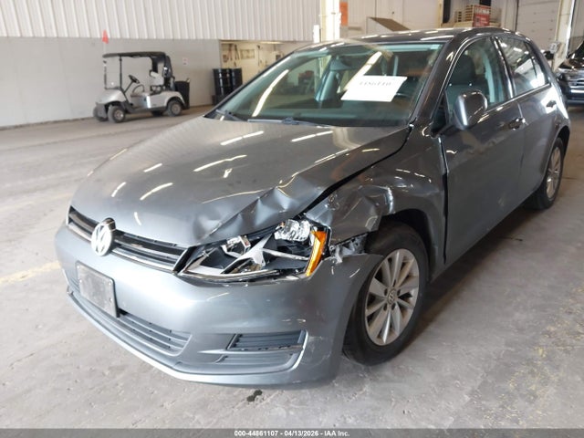 2016 Volkswagen Golf Tsi S 4-door მანქანა იყიდება აუქციონზე, vin: 3VW217AU2GM042299, აუქციონის ნომერი: 44861107