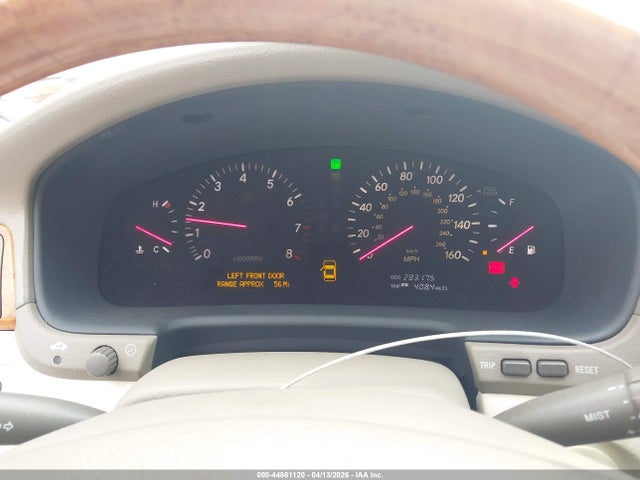 44861120 :رقم المزاد ، JTHBN30F430096492 vin ، 2003 Lexus Ls 430 مزاد بيع
