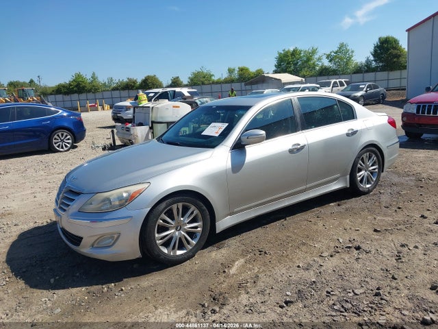 2012 Hyundai Genesis 3.8 მანქანა იყიდება აუქციონზე, vin: KMHGC4DD7CU189281, აუქციონის ნომერი: 44861137