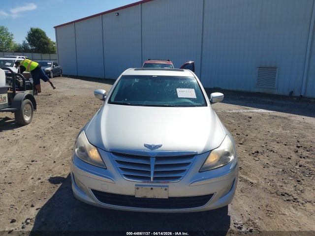 2012 Hyundai Genesis 3.8 მანქანა იყიდება აუქციონზე, vin: KMHGC4DD7CU189281, აუქციონის ნომერი: 44861137