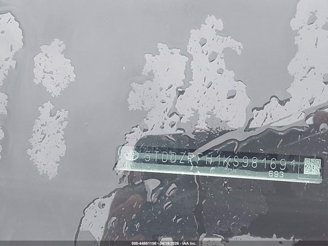 Aukcja sprzedaży 2019 Toyota Highlander Limited Platinum, vin: 5TDDZRFH1KS981691, numer aukcji: 44861156